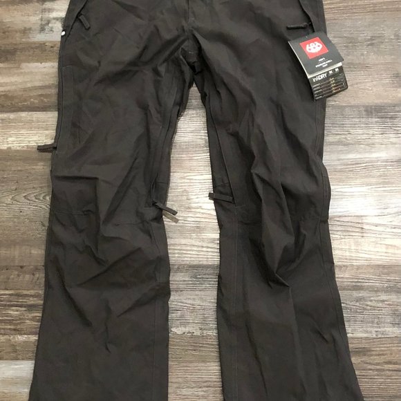 686 Other - 686 Six eight Six Infidry 10K lined Thermal Snowboarding Pants Mens Medium New